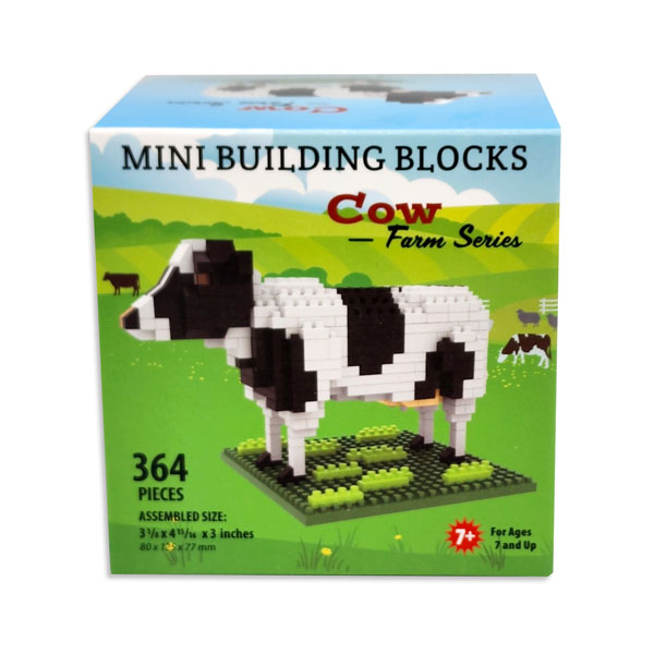 Mini Building Blocks - Cow